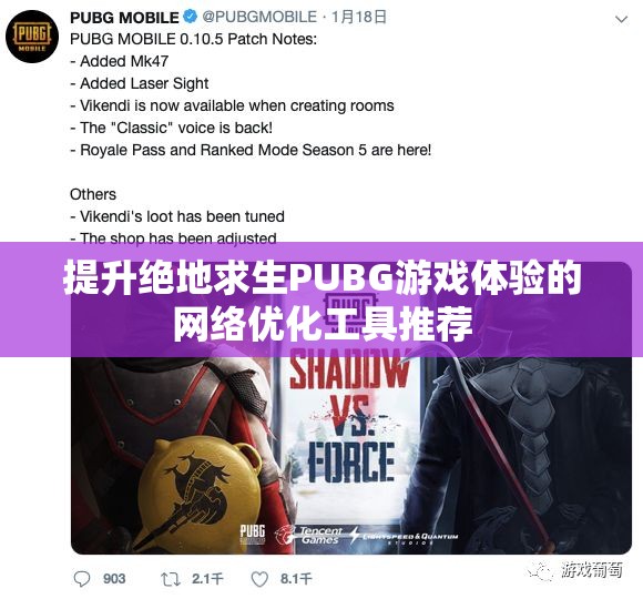 提升绝地求生PUBG游戏体验的网络优化工具推荐