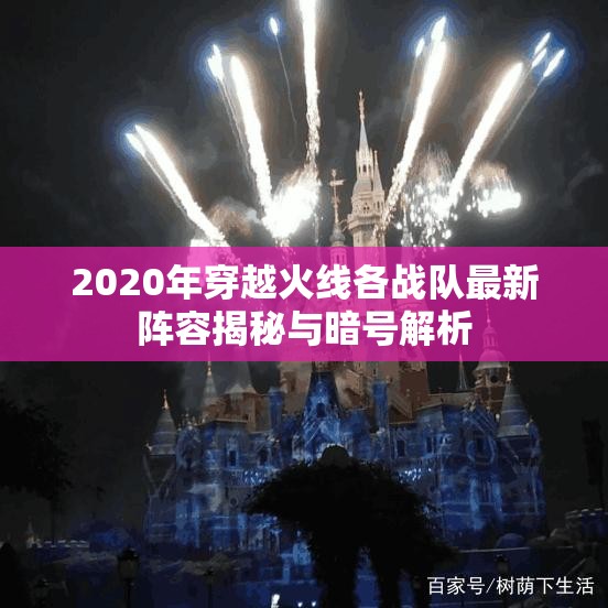 2020年穿越火线各战队最新阵容揭秘与暗号解析