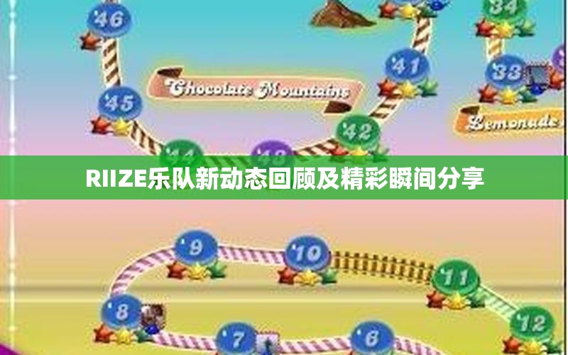 RIIZE乐队新动态回顾及精彩瞬间分享