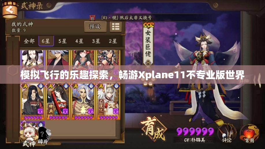 模拟飞行的乐趣探索，畅游Xplane11不专业版世界