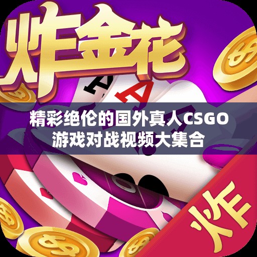 精彩绝伦的国外真人CSGO游戏对战视频大集合