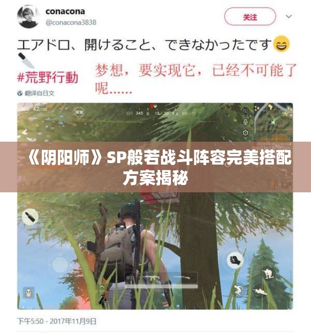 《阴阳师》SP般若战斗阵容完美搭配方案揭秘