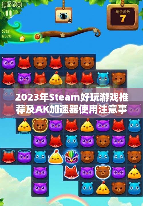 2023年Steam好玩游戏推荐及AK加速器使用注意事项