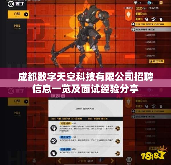 成都数字天空科技有限公司招聘信息一览及面试经验分享