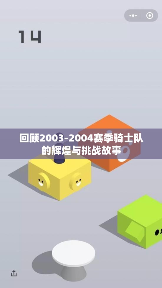 回顾2003-2004赛季骑士队的辉煌与挑战故事